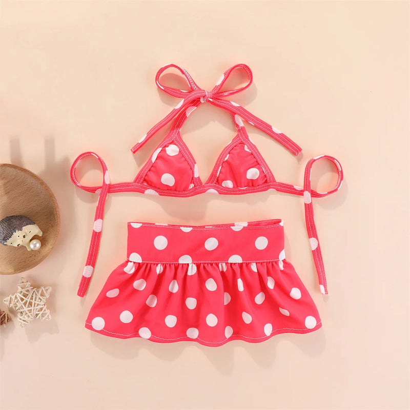 INS Fashion Dress Set for Dogs Summer Pet Cat Clothes Sexy Girls Pet Bikini Swimsuit for Small Dog Yorkshire Terrier Puppy Skirt