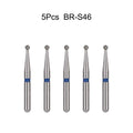 5Pcs/Bag Dental Diamond Burs Drill FG 1.6mm Bur For High Speed Handpiece Denspay Dental Bur Polishing Whitening Lab Material