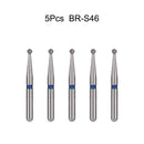 5Pcs/Bag Dental Diamond Burs Drill FG 1.6mm Bur For High Speed Handpiece Denspay Dental Bur Polishing Whitening Lab Material