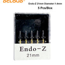 5Pcs Dental Tungsten Carbide Burs Zekrya Endo Z Extraction Bur Drill For High Speed Handpiece Tip Surgical Endo Bone Cutters