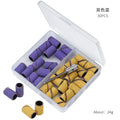 100pcs/box Nail Art Sanding Bands Pink Green Purple Grinding Sand Ring Bit for Electric Drill Machine Accessories Manicure Tools