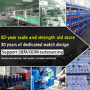 Medieval Crash Creative Melting Twisted Watch High Quality Genuine Leather Watch For Men Luxurious Sapphire Glass Men's Watch