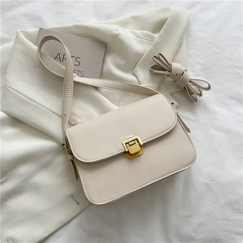 New Women's Shoulder Bag Handbag Messenger Bag Preppy Style Female Vintage Envelope Bag High Quality Briefcase
