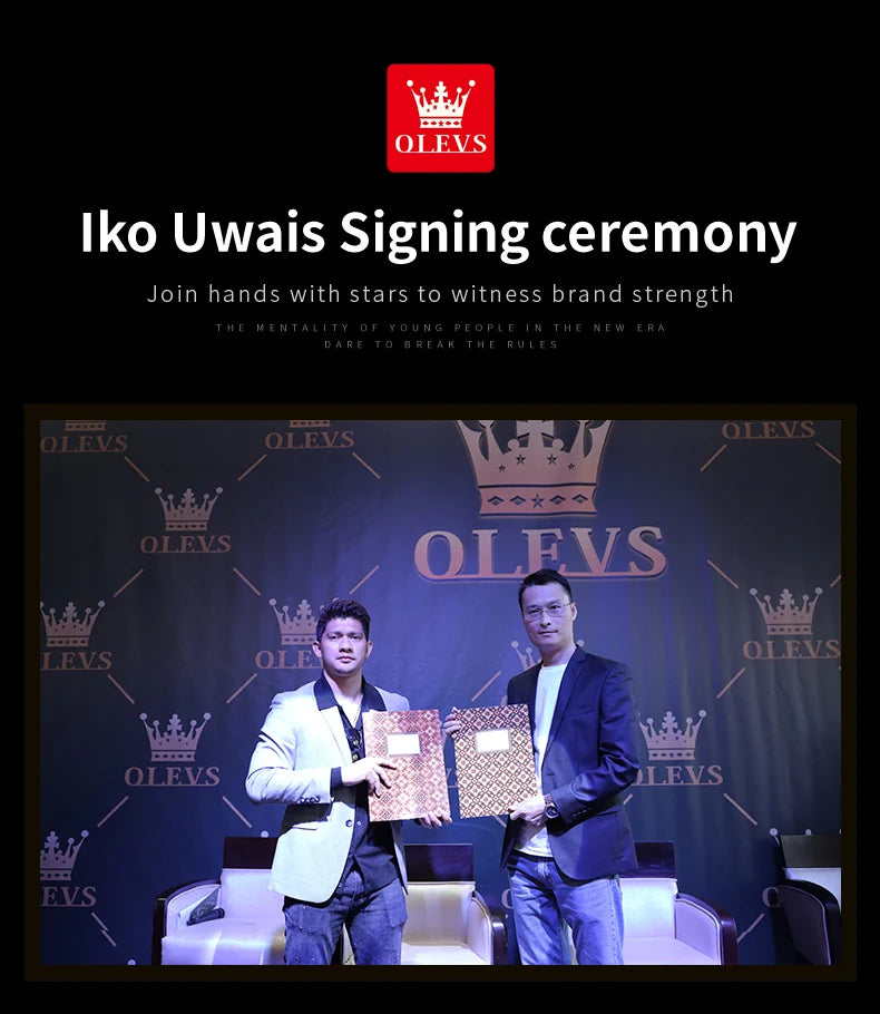 OLEVS 3660 Mens Watch Business Simply Original Quartz Watch Waterproof Luminous Watch For Man Multifunctional Chronograph Reloj