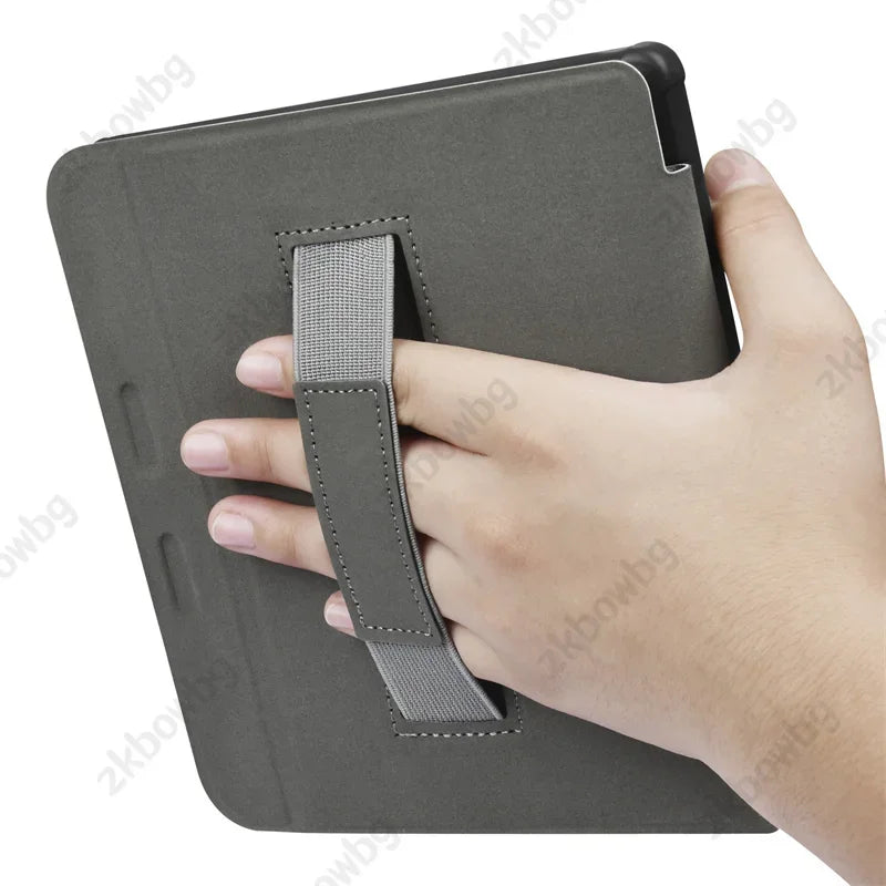 Magnetic Cover For Kobo Libra Colour 2024 Release 7" eBook with Soft TPU Back Cover For Kobo Libra2 2021 HandStrap Smart Case