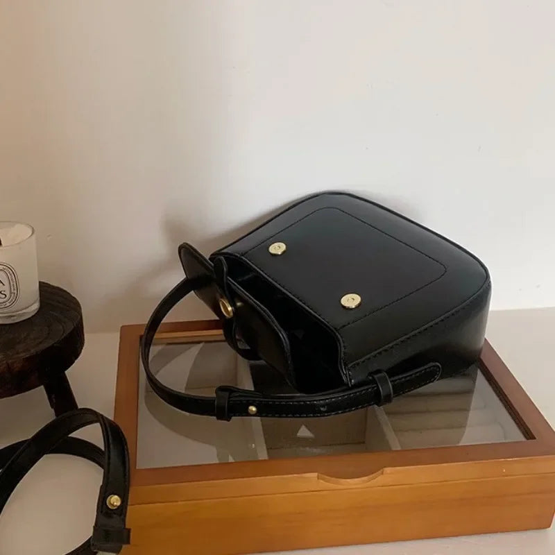 Korea Style Niche New Retro Women's Bag Elegant Luxury All-Match Small Handbags Trendy Shoulder Underarm Hobo Bags