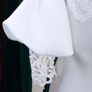 Dashiki African Women Gown Hollow Out Party Dress Sexy Long Sleeve Round Neck Ladies Elegant Solid Pullover High Waist 2024