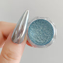 1Jar Aurora Chameleon Snowflake Ultra-Thin Iridescent Nail Sequins Holographic Opal EyeShadow Ice Glitter Nail Chameleon Flakes