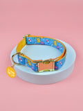 1 Pcs Valentine's Day and New Year Gifts Cute Pet Collar With Pendant Double-Sided Printed Pet Dog And Cat Pet Adjustable Collar