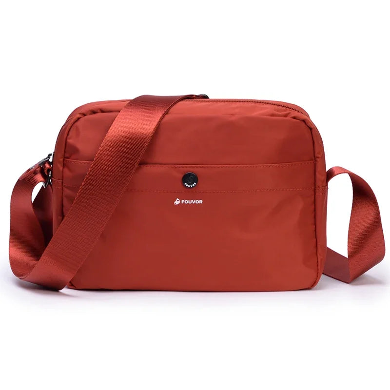 Fouvor Women Crossbody Bag Fashion Casual Simple Oxford Cloth Waterproof Shoulder Bags Large Capacity Light Lady Bags 2918-08