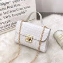 Ladies hand bags Women's bag Chain crossbody bag Simple and fashionable portable small square bag mini bag  tote bag