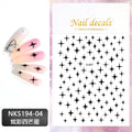 1 Pc Nail Strip Stickers Black/Gold/Rose Gold/Silver Metal Strip Tape Nail Art Adhesive DIY Foil Tips Nail Sticker Decals NK11