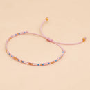 Women Miyuki Seed Beaded Bracelet Boho Jewelry Handmade Gift Rope Chain Charm Bracelets for Teen Girl Friendship Pulsera