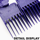 Professional electric hair clipper comb 10PC Purple Limit Comb Suitable for M10, R77F, 2020C, KULILANG, WMARK, BRCILIP Barbers ﻿