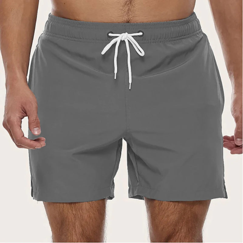 Men Swimwear Swim Shorts Trunks Beach Board Shorts Swimming Pants Swimsuits Mens Running Sports Surffing Shorts