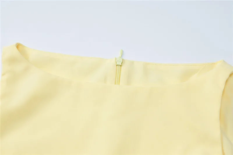 Mozision Fashion Sleeveless Sexy Mini Dress For Women Solid Color O Neck Zipper Two Layer Bodycon Club Party Dress Elegant