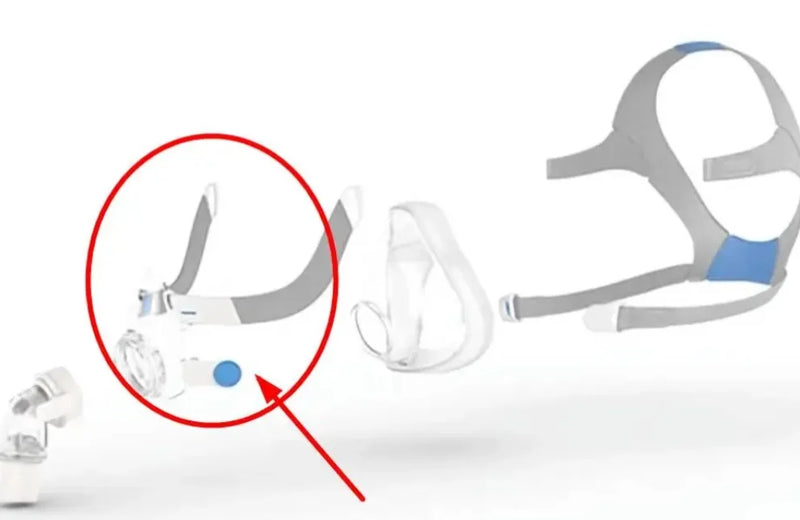 Original Frame for Resmed AirFit F20 CPAP Mask Full Face Mask Mouth and Nasal Mask for Sleep Apnea