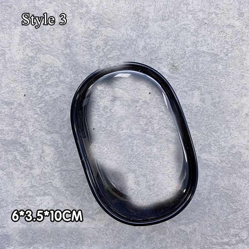 Jewelry Organizer Transparent Storage Box Pouch Mystery Box Keychain Bag Storage Case Thicken Wallet Cute Doll Bag Organization