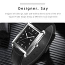 2024 New Men Watch Light Luxury Brand Business Watches for Men Square Business Wristwatches Luxury Clock Relojes De Hombre
