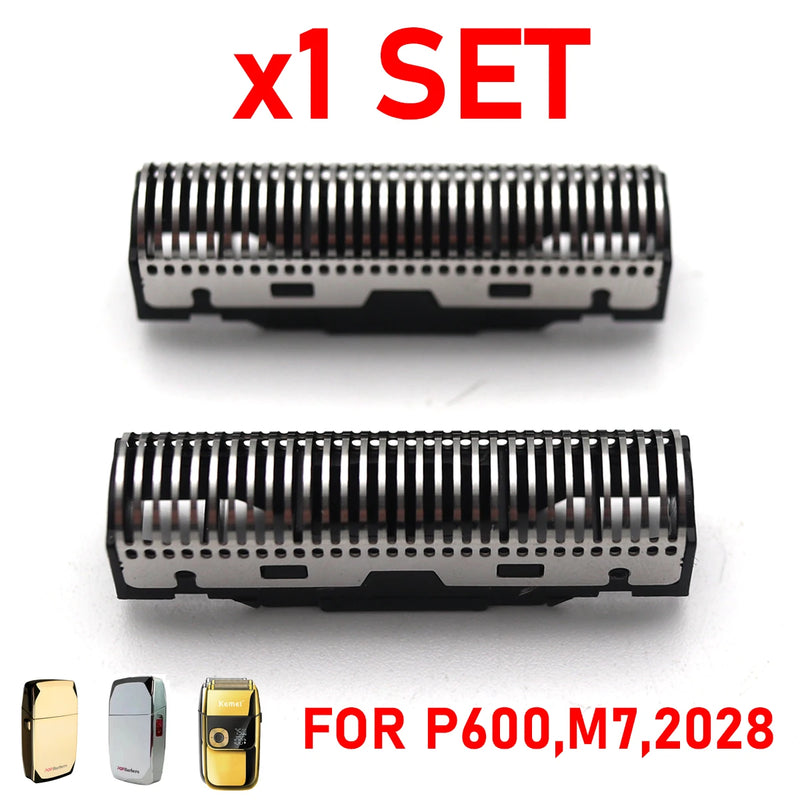 PARA P600, M7, 2028 Juego de cuchillas de repuesto Sistema de afeitado Afeitadora eléctrica para hombres Accesorios para afeitadora