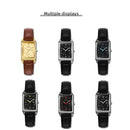 2024 New Men Watch Light Luxury Brand Business Watches for Men Square Business Wristwatches Luxury Clock Relojes De Hombre