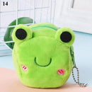 Cartoon Plush Animal Shape Mini Wallet Cute Pig Cat Sheep Wallets Creative Lovely Rabbit Plush Coin Purse Women Bag Accessories