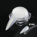 Red Chrome Nail Powder Y2K Metallic Mirror Effect Pigment Fine Rubbing Nail Glitter Flakes Dust Valentine Decorations Manicure