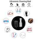 Limpiador ultrasónico para dentaduras postizas, limpiador portátil de joyas, relojes y gafas, lavadora ultrasónica para frutas y verduras.