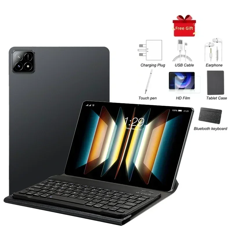 2025 Global Mi 11 inch tablet Android 14 Pad 6S Pro 16GB 1TB Snapdragon 888 4K HD 5G WIFI Bluetooth WPS 20000mAh tablets Tab