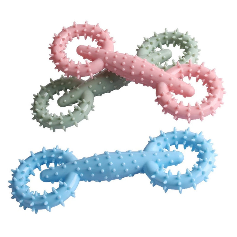 Pet Toys for Small Dogs Rubber Resistance To Bite Dog Toy Teeth Cleaning Chew Training Toys Pet Supplies Puppy Dogs Cats