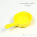 Little Hamster Food Basin Ceramic Rice Bowl Flower and Mouse Djungarian Hamster Special Daily Necessities Cage Toy Set Food Bowl