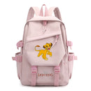 Disney The Lion King Simba Boys Girls Kids School Book Bags Women Bagpack Teenagers Travel Backpack Mochila Escolar