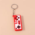 Cute Game Machine Keychains Resin Game Console Charms Keyrings Souvenir Gifts for Women Men Handbag Pendants Key Chains