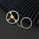 Llavero con forma de cabeza de engranaje para caja de cambios de coche, palanca de transmisión manual, llavero de metal, colgante de metal para reacondicionamiento de coche, llavero creativo 2022