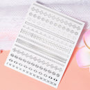 1 Pc Nail Strip Stickers Black/Gold/Rose Gold/Silver Metal Strip Tape Nail Art Adhesive DIY Foil Tips Nail Sticker Decals NK11