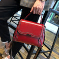 Oil Wax Cowhide Leather Women's Handbag 2024 New Crossbody Bag Lady Commuter Summer Bag Handbill Shoulder Messenger Bags