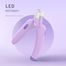 Cat Nail Scissors Handy Gadget Dog Pet Special Nail Clippers Knife LED Light Blood Line Anti-Bleeding Novice Rabbit