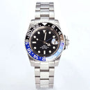 Gold Tow Tone NH34A GMT Movement Diving Watch for Men Automatic Watches Mechanical Swim Jubilee Bracelet 200m Waterproof Date