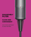 Secador de pelo Ion sin hojas Super Ionic 5 en 1 con difusor, secador de pelo profesional con ionización, secador eléctrico de aire caliente.