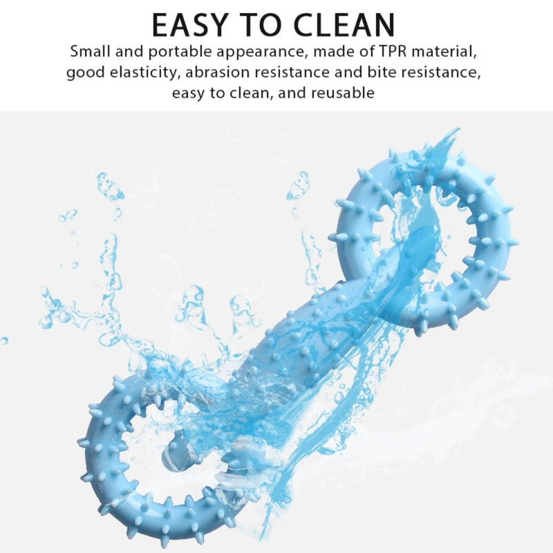 Pet Toys for Small Dogs Rubber Resistance To Bite Dog Toy Teeth Cleaning Chew Training Toys Pet Supplies Puppy Dogs Cats
