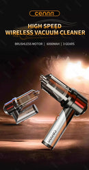 CENRR 998000PA Mini Car Vacuum CleanerCordless Powerful Wireless Car Cleaner HandHeld Portable Vacuum Cleaner Home Appliance