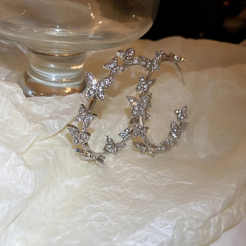 New Fashion Geometry Earrings  Earrings for Women Golden Zircon Dangle Earrings Valentines Day Anniversary Birthday Jewelry Gift