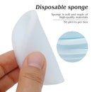 50pcs Dental Disposable Clean Sponge Pad Dentist Endodontics Files Sponges Clean Material Dentistry Oral Care Teeth Tools