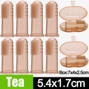 Silicone Pet Finger Toothbrush for Dogs Cats Dental Care Bad Breath Tartar Teeth Cleaning Household Silicagel Pet Supplies