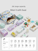 حقيبة مومياء خفيفة الوزن ذات سعة كبيرة للأم والطفل