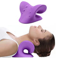 Pillow Spine Correction Cervical Spine Stretch Neck Shoulder Relaxer Cervical MuscleRelaxation Traction Device Shoulder Massage