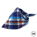 Plaid Cat Dog Bandana Pet Puppy Soft Cotton Bandanas Handkerchiefs Scarfs Triangular Bandages Accessories for Kittens Puppies