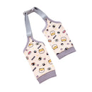 Cartoon Pet Recovery Sleeve Football/Star Pattern Soft Dog Elbow Brace Adjustable Elastic Strap Dog Front Legs Sleeve