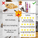 Eliminate cockroaches.