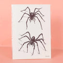 Spider Waterproof Temporary Tattoo for Arm and Abdomen, Long-Lasting, Realistic Fake Tattoo for Men and Women